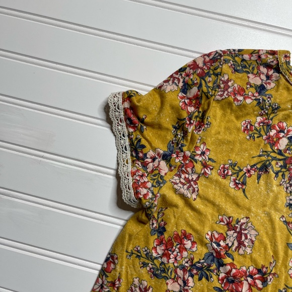 Rewind womens blouse small yellow - Picture 4 of 6